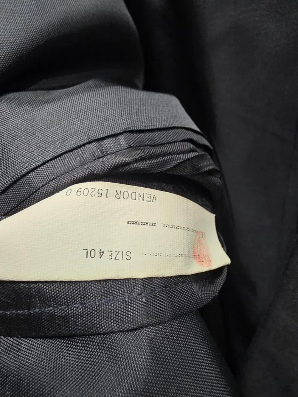 Townscraft 40L 34x32 Navy Full Suit Double-Breasted Stripe R941